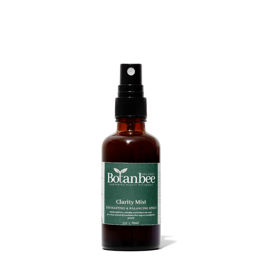 Clarity Mist Scalp Exfoliating Spray for Itchy or Flaky Scalp – Balancing Rosemary & Peppermint | 60 ml