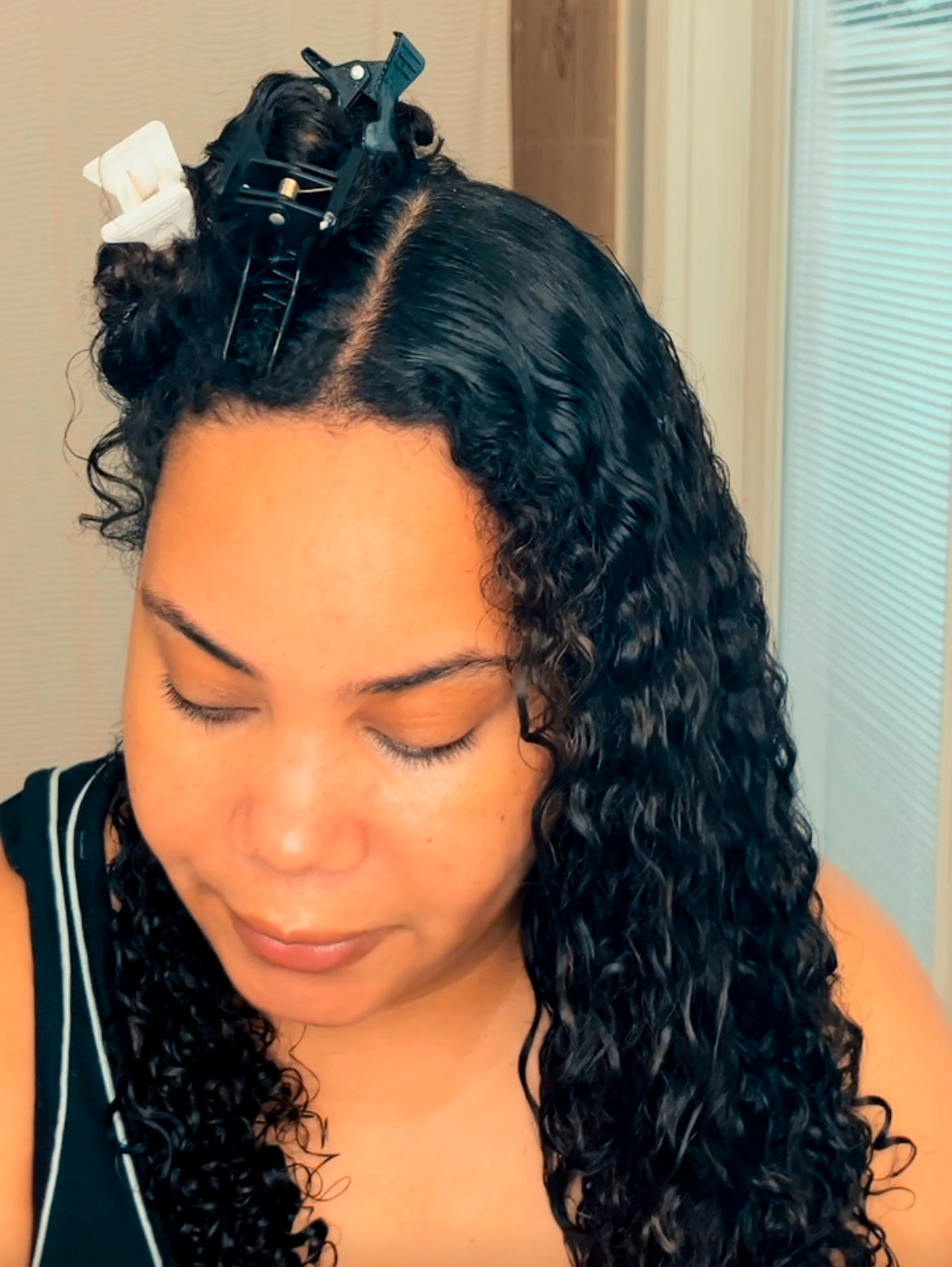 Hydrating Leave-In Hair Milk for Dry or Curly Hair – Mango Butter & Marshmallow Root Conditioner