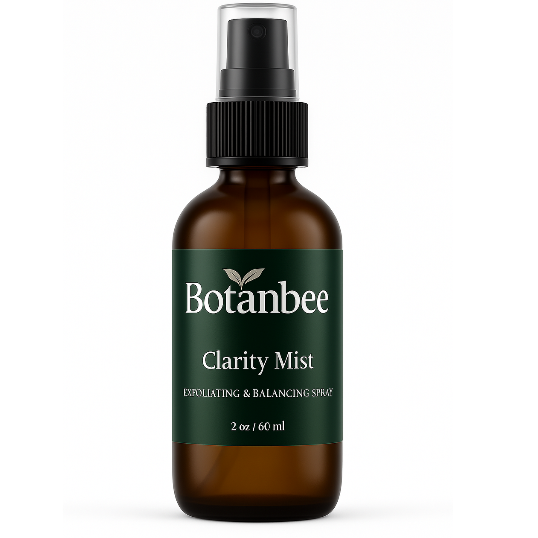 Clarity Mist Scalp Exfoliating Spray for Itchy or Flaky Scalp – Balancing Rosemary & Peppermint | 60 ml